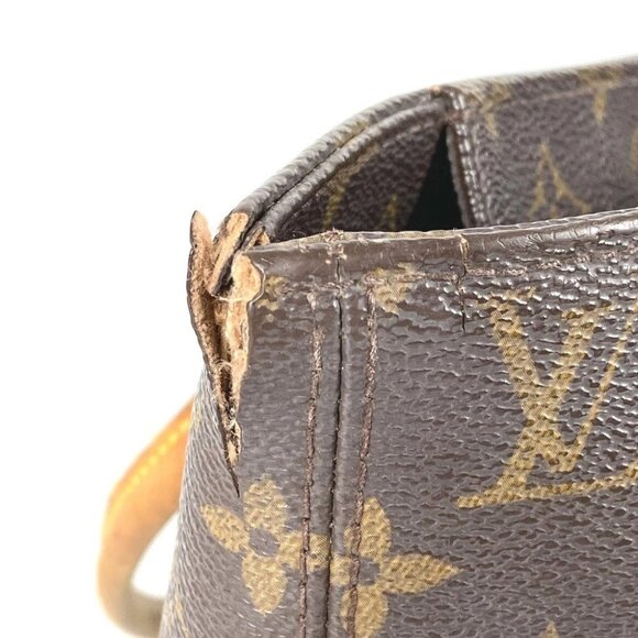 LOUIS VUITTON Monogram Raspail PM Tote Bag Shoulder Bag Brown - Picture 9 of 16